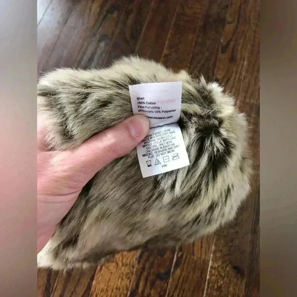 Hanna Andersson Infant XS (6-12M) Trapper Hat w/Faux Fur Lining - NWT! - Picture 8 of 8